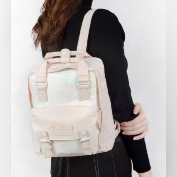 Doughnut macaroon Unicorn Series Sold out @ Anthropologie Pink Pastel Backpack - Picture 5 of 16